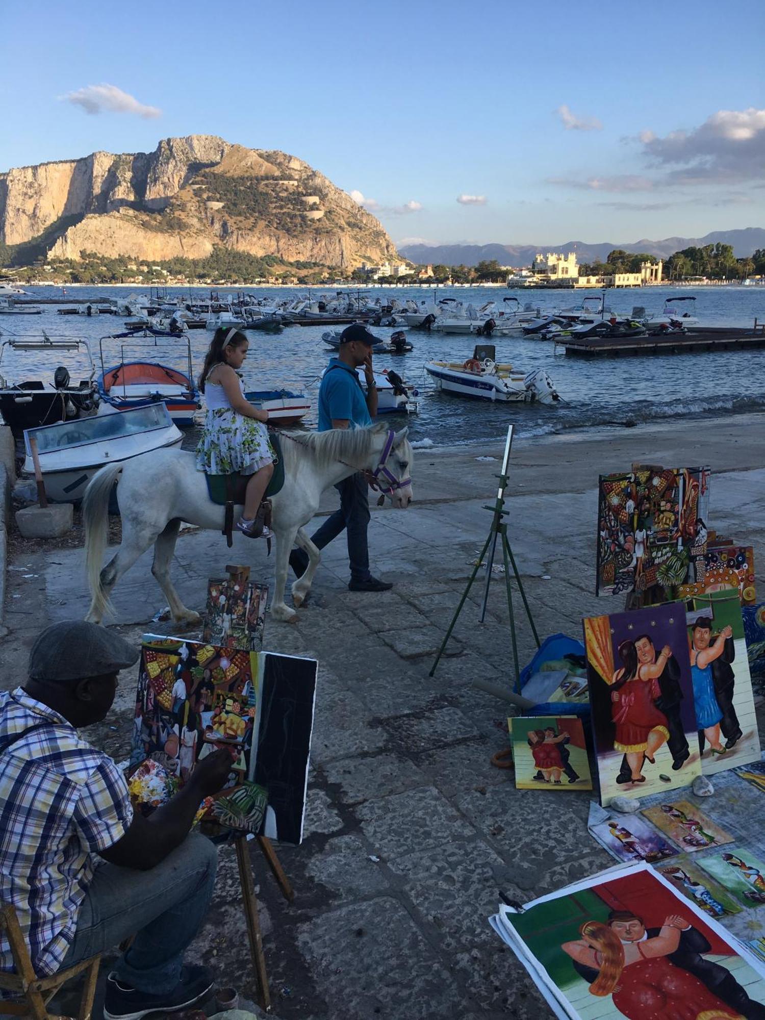 Apartamento Monolocale I Delfini Mondello Exterior foto
